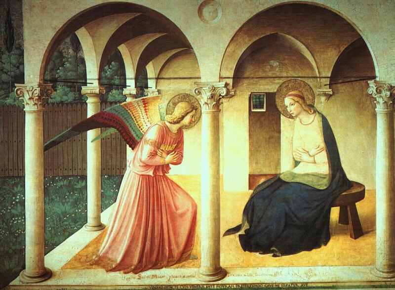 Fra Angelico The Annunciation Germany oil painting art